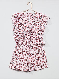 Combishort van stretchtricot - Kiabi