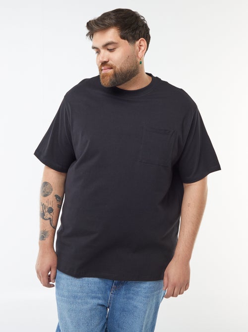 Comfort-fit katoenen T-shirt - Kiabi