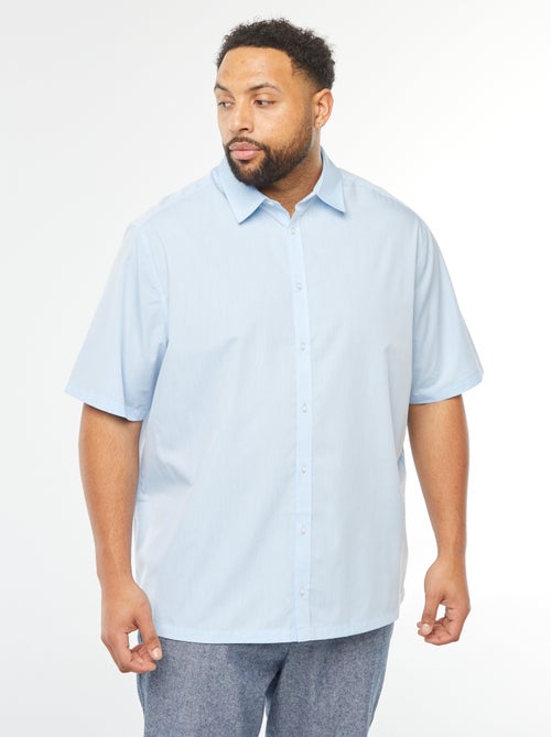 Comfort-fit overhemd met korte mouwen - Kiabi
