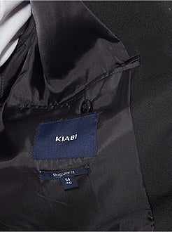 Comfortabel effen kostuumjasje - Kiabi