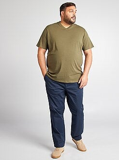 Comfortabel T-shirt van effen tricot - Kiabi