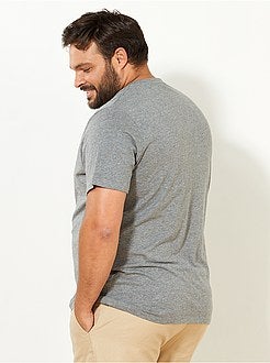 Comfortabel tricot T-shirt - Kiabi