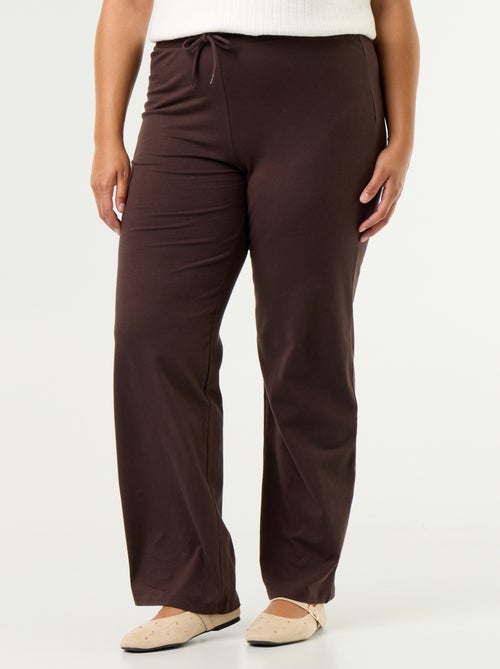Comfortabele broek van dunne stof - Kiabi