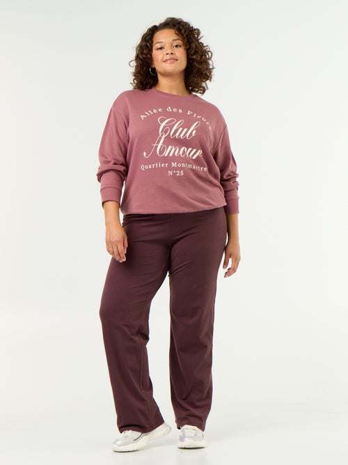 Comfortabele broek van dunne stof - Kiabi
