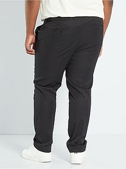 Comfortabele effen kostuumpantalon - Kiabi