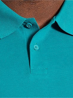 Herenmode grote maten - Comfortabele polo van piquékatoen - Kiabi