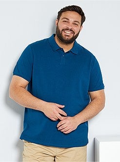 Comfortabele polo van piquékatoen - Kiabi