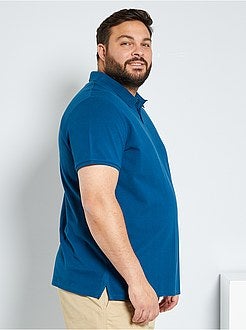 Comfortabele polo van piquékatoen - Kiabi