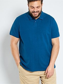 Comfortabele polo van piquékatoen - Kiabi