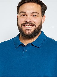 Comfortabele polo van piquékatoen - Kiabi