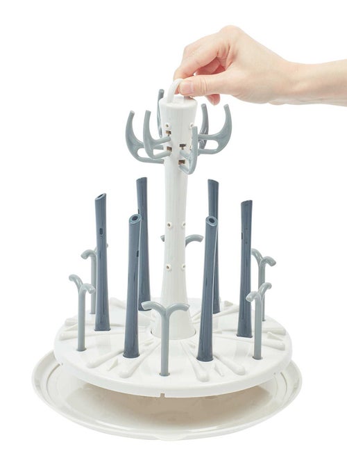 Compact afdruiprek voor 6 zuigflessen 'Baby Moov' - Kiabi