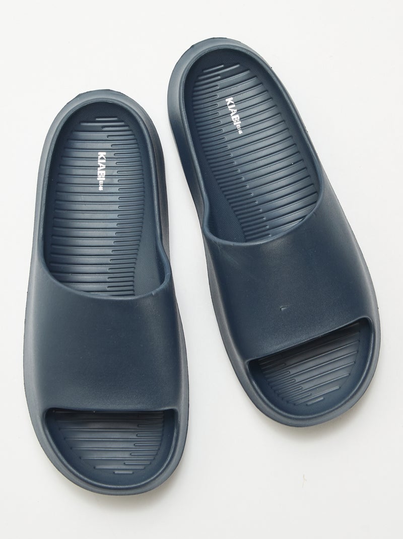 Compensatiezwembadslippers Blauw - Kiabi