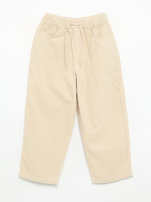 Corduroy broek - Kiabi Corduroy broek - Kiabi
