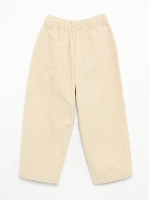 Corduroy broek - Kiabi Corduroy broek - Kiabi