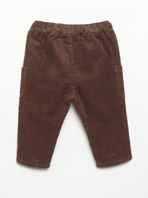 Corduroy broek - Kiabi