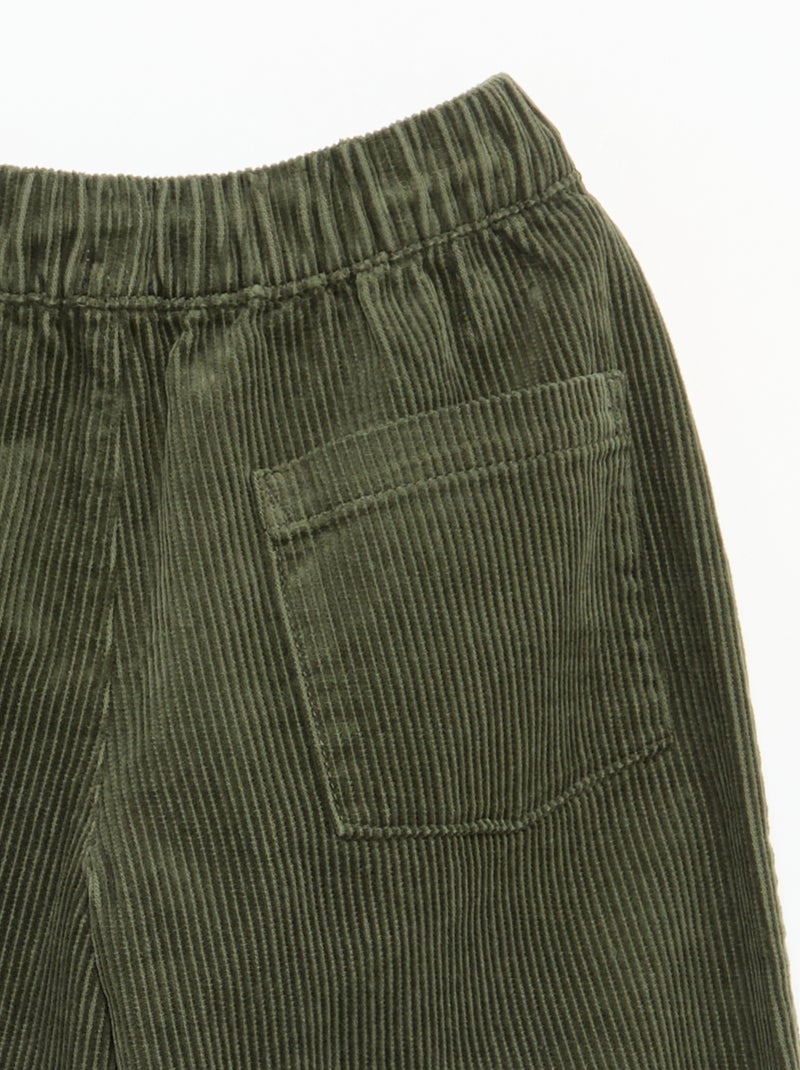 Corduroy broek Kaki - Kiabi
