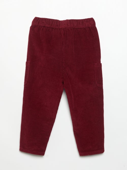 Corduroy broek - Kiabi