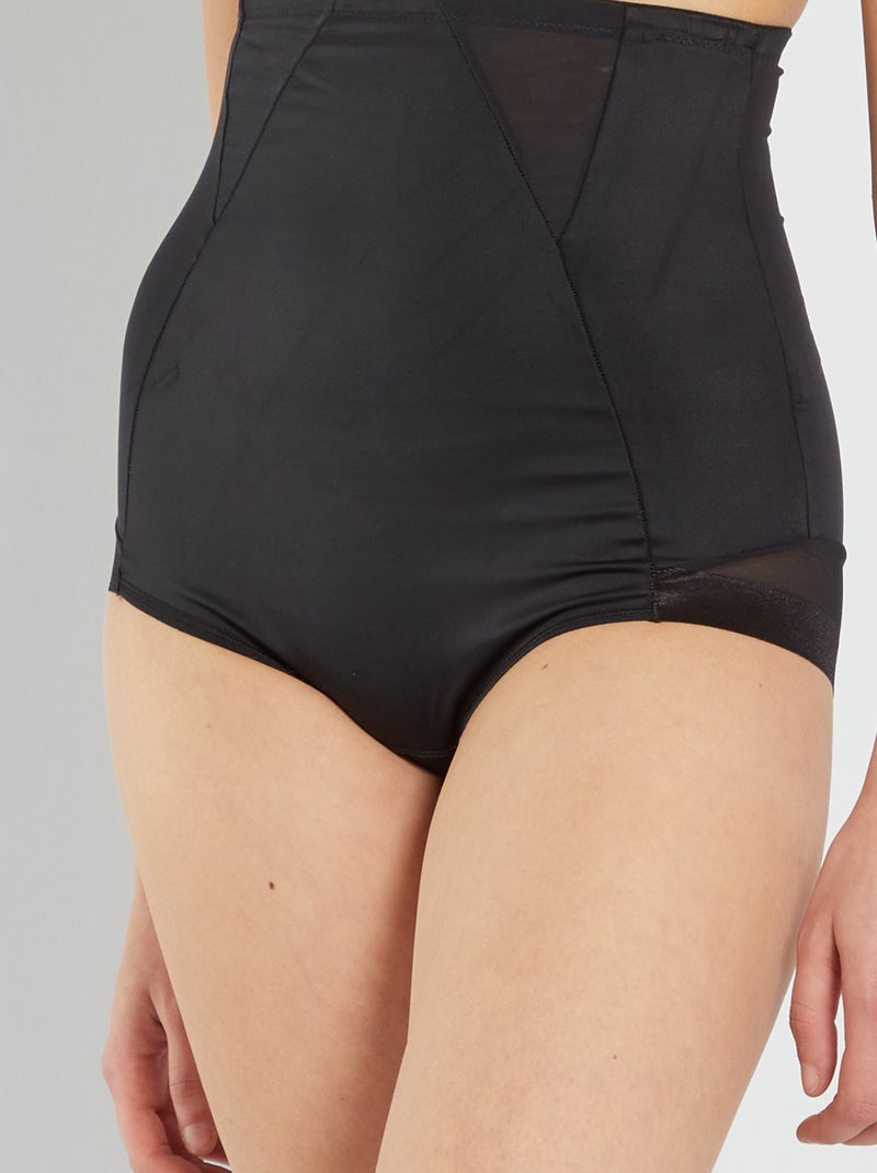 Corrigerende hoge slip 'Playtex' ZWART - Kiabi