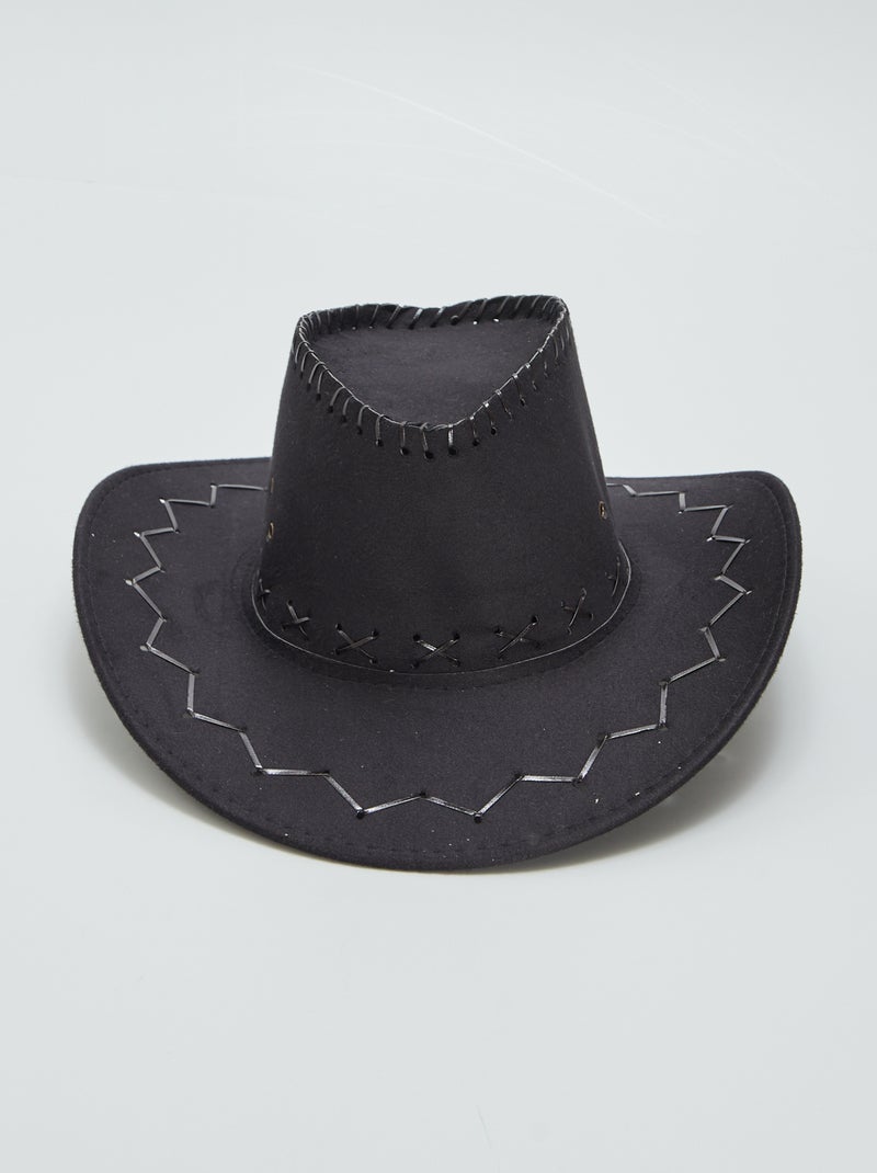 Cowboyhoed - zwart - Kiabi