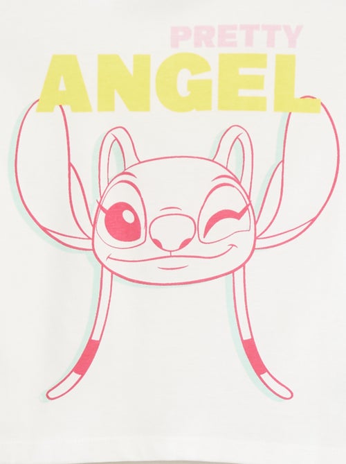 Crop top T-shirt 'Stitch' - Kiabi