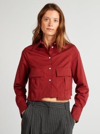Cropped blouse