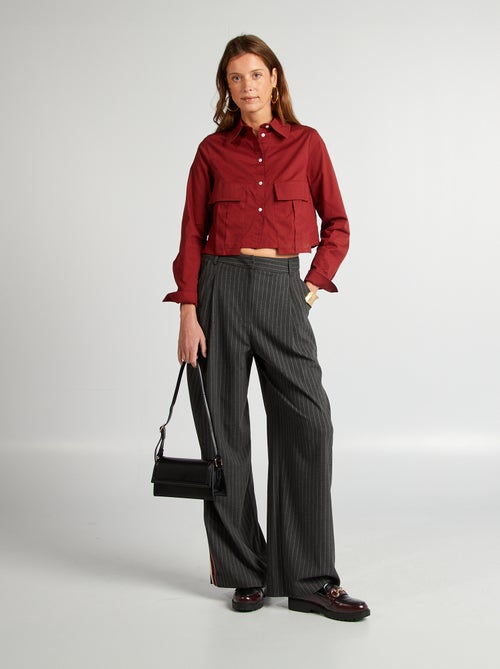 Cropped blouse - Kiabi