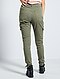     Cropped skinny broek met zeer hoge taille afbeelding 3
