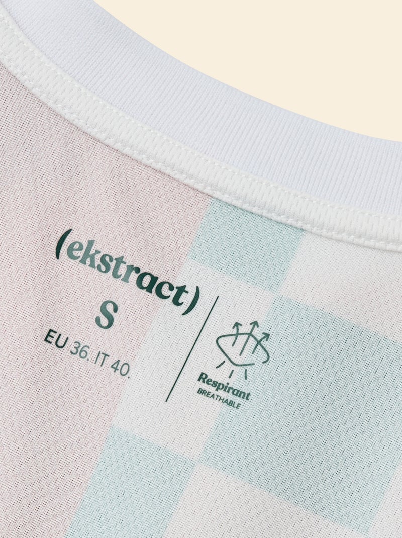 Cropped sport T-shirt - (ekstract) Rose - Kiabi