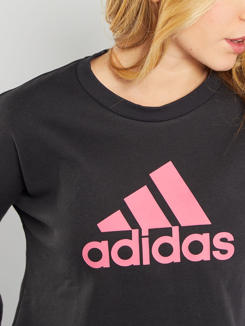 Cropped sweater 'adidas' - ZWART - Kiabi - 60.00€
