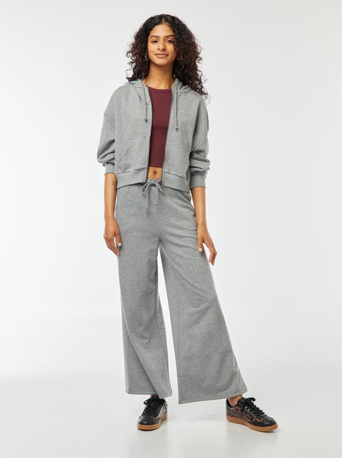 Cropped sweater met capuchon - Kiabi