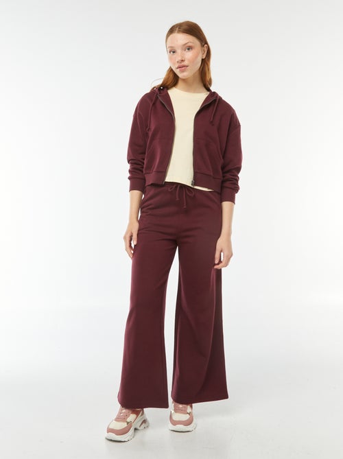 Cropped sweater met capuchon - Kiabi