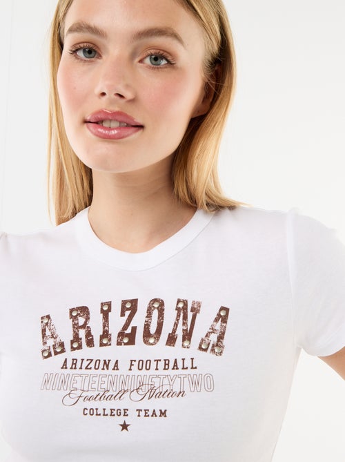 Cropped T-shirt 'Arizona' - Kiabi