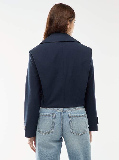 Cropped trenchcoat - Kiabi