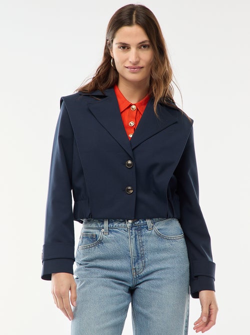 Cropped trenchcoat - Kiabi