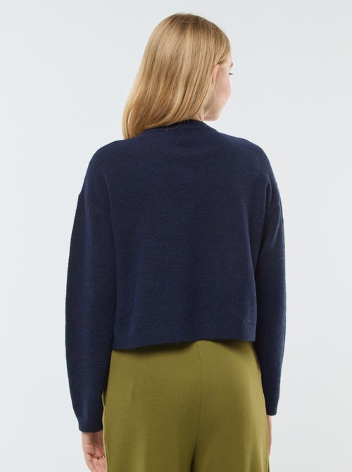 Cropped vest van tricot - Kiabi