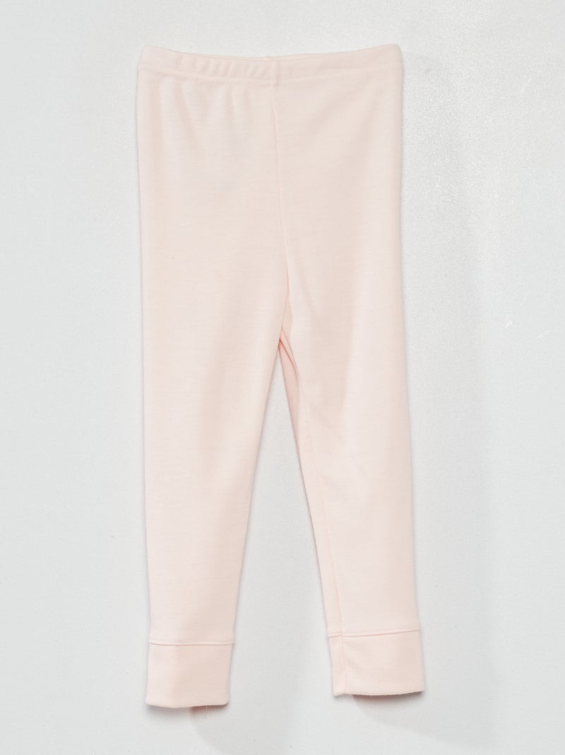 'Damart'-legging van Thermolactyl-vezel (niveau 3) roze - Kiabi