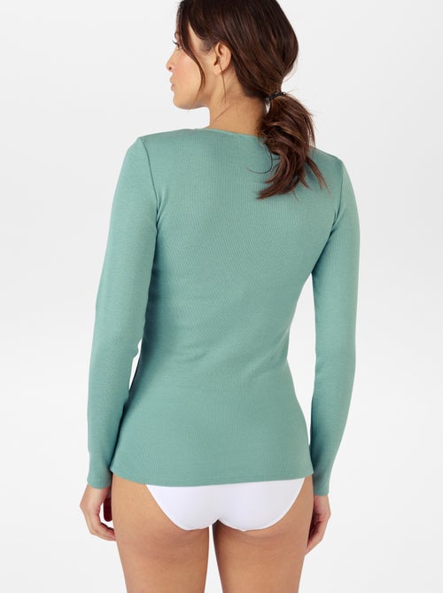 'Damart'-T-shirt van Thermolactyl-vezel (niveau 3) - Kiabi