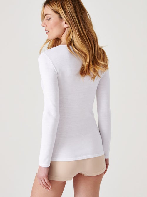 'Damart'-T-shirt van Thermolactyl-vezel (niveau 3) - Kiabi