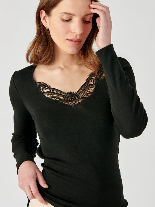 'Damart'-T-shirt van Thermolactyl-vezel (niveau 3) - Kiabi