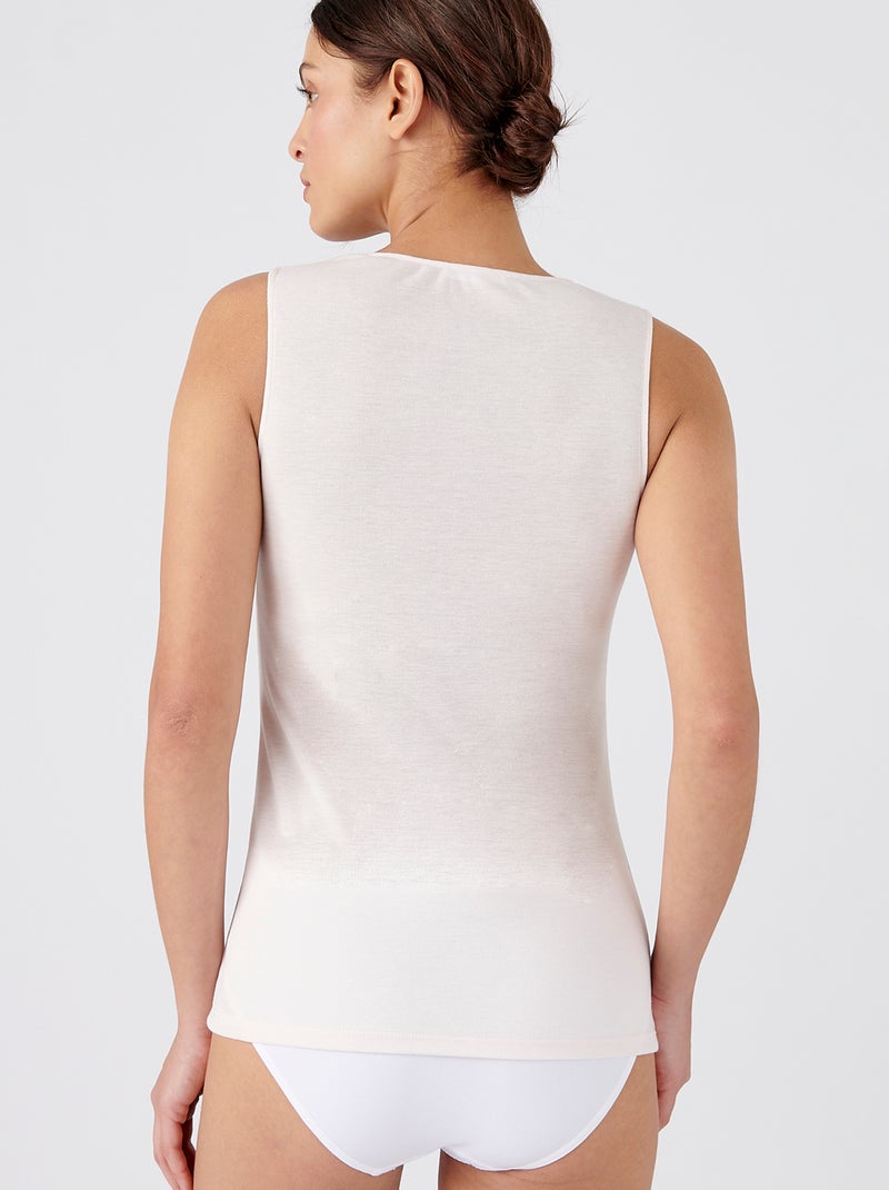 'Damart'-top van Thermolactyl-vezel (niveau 2) ROSE - Kiabi