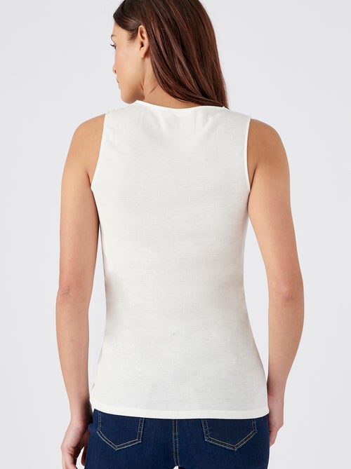 'Damart'-top van Thermolactyl-vezel (niveau 2) - Kiabi