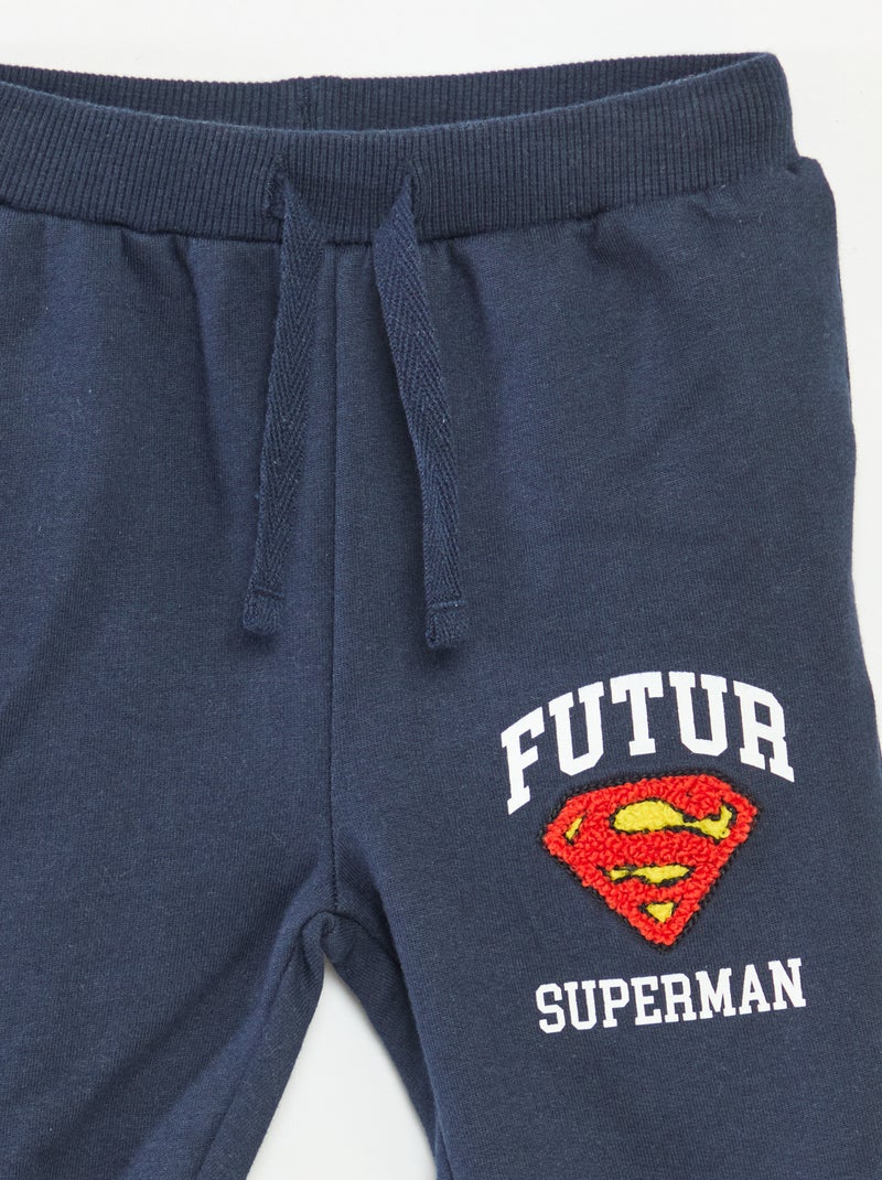 DC Comics-joggingbroek met Batman-print Blauw - Kiabi