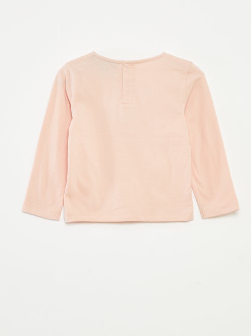 DC Comics-T-shirt met Supergirl-print en lange mouw - Kiabi