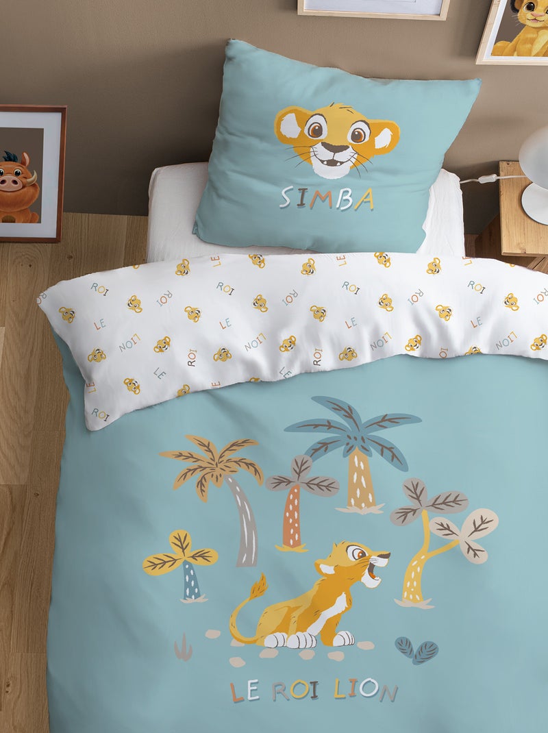 De Leeuwenkoning-dekbedset - 1-persoonsbed GRIJS - Kiabi