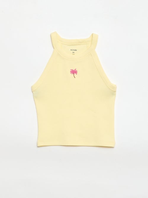 Débardeur met Amerikaanse mouwinzet - Kiabi