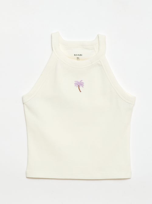 Débardeur met Amerikaanse mouwinzet - Kiabi