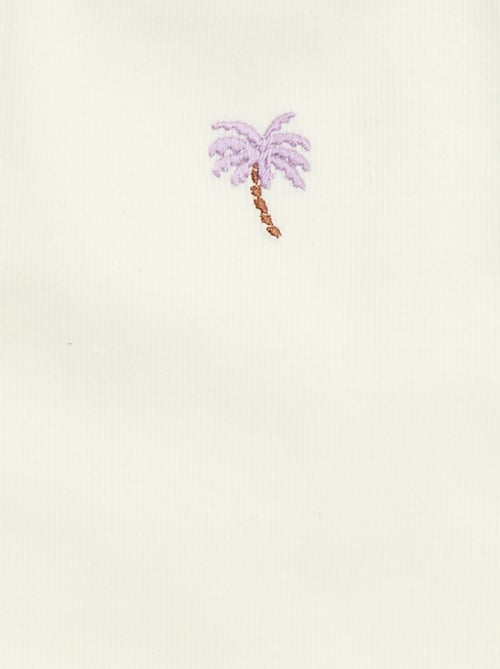 Débardeur met Amerikaanse mouwinzet - Kiabi