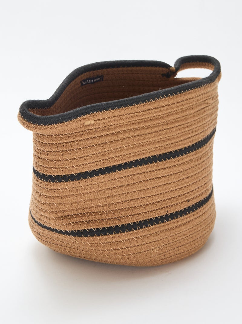 Decoratief opbergmandje Bruin - Kiabi
