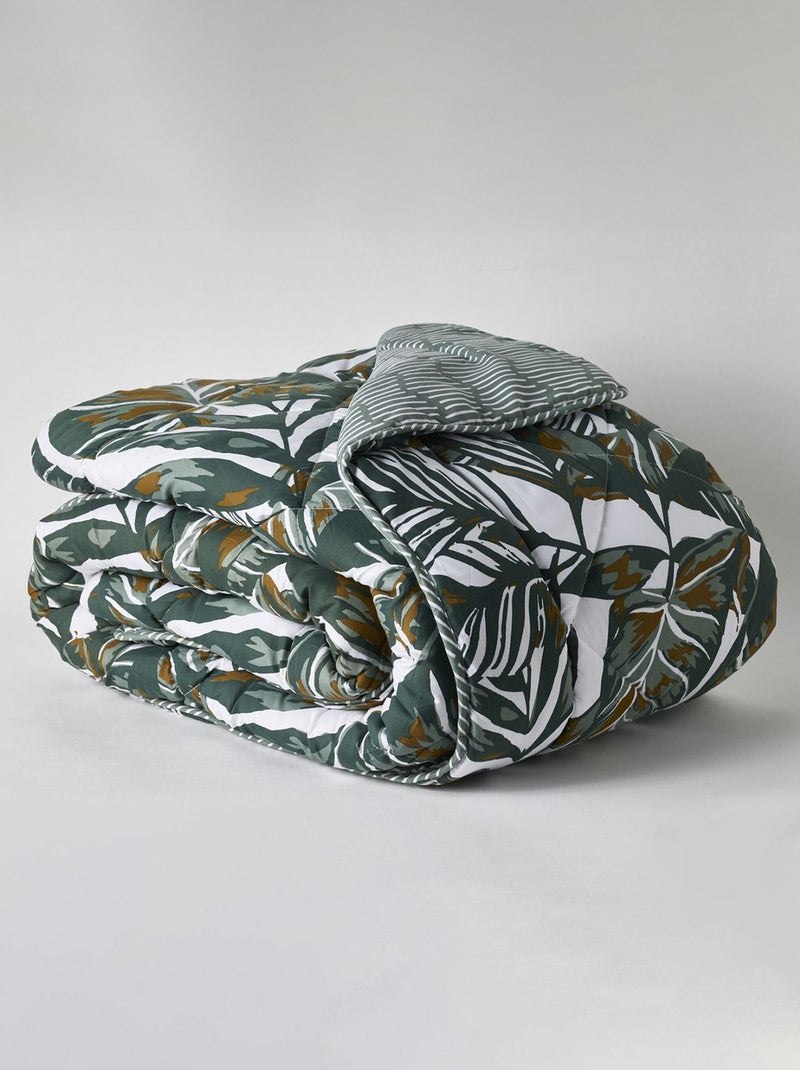 Dekbed met print ZWART - Kiabi
