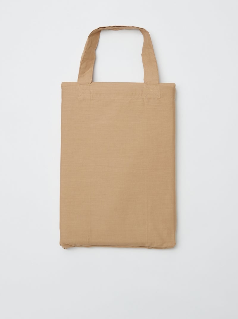 Dekbedovertrek (140 x 200cm) - Kiabi Home BIEGE - Kiabi